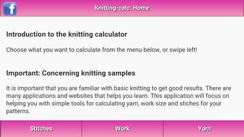 Knitting-calculator screenshot 3