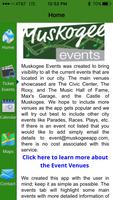 Muskogee Events 海报