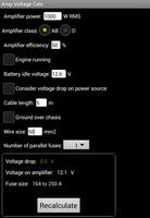 Amp Voltage Calc Affiche