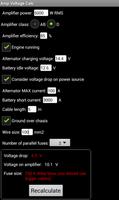 Amp Voltage Calc capture d'écran 1