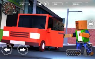 Blocky Call Hero Survival Zombie Battlefield ảnh chụp màn hình 1