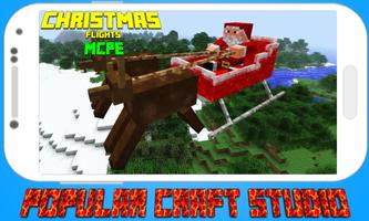 Christmas Flights Mod for MCPE Affiche