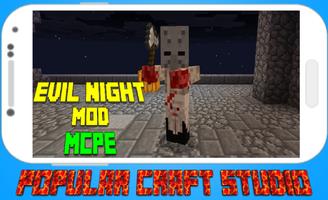 Mod Evil Night for MCPE capture d'écran 1