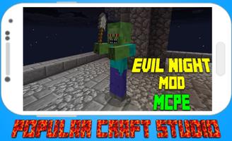 Mod Evil Night for MCPE capture d'écran 2