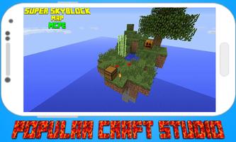 Super SkyBlock Map for MCPE screenshot 1