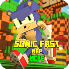 Fast Sonic Map for MCPE أيقونة