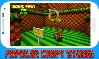 Fast Sonic Map for MCPE imagem de tela 1