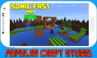 Fast Sonic Map for MCPE imagem de tela 2