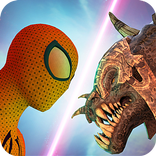 Superhero pająk Alien bojow