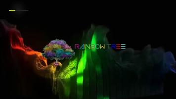 Rainbow Tree Affiche