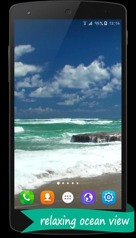 Chill Relax Ocean Waves Video Sound (In-App) 1.0