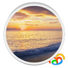 Sunset Beach Live Wallpaper icône