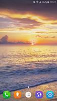 Sunset Beach Live Wallpaper ภาพหน้าจอ 2