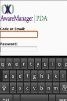 AwareManager PDA स्क्रीनशॉट 1