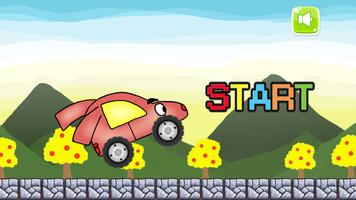 Angry Dog Car Adventure Racing Game Affiche