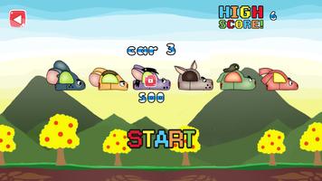 Angry Dog Car Adventure Racing Game capture d'écran 1
