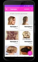 🆕 Hairstyles step by step capture d'écran 1