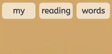 my reading words