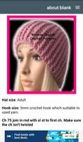 Crochet Patterns Hats capture d'écran 1