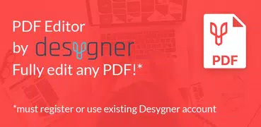 Editor de PDF Profissional da Desygner