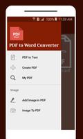 PDF To Word Converter Affiche