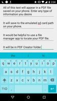 PDF Creator ポスター
