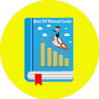 Mutual fund app, SIP Investment, Track, Invest. icon