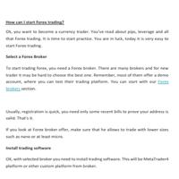 Forex Trading for BEGINNERS screenshot 2
