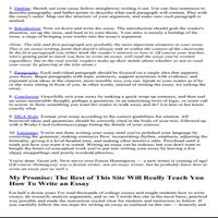 برنامه‌نما How to Write an Essay عکس از صفحه