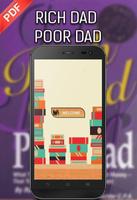 Poster " Rich Dad " and " Poor Dad "