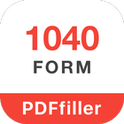 PDF Form 1040 for IRS: Income  icône