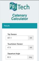 پوستر Catenary Calculator