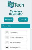 برنامه‌نما Catenary Calculator عکس از صفحه
