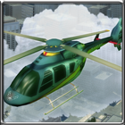 3D City Helicopter أيقونة