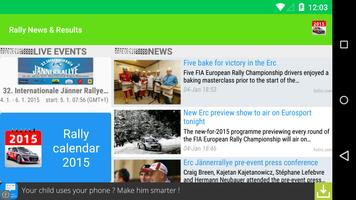 Rally News & Results screenshot 1