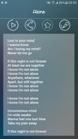 Alan Walker Lyrics 截图 2