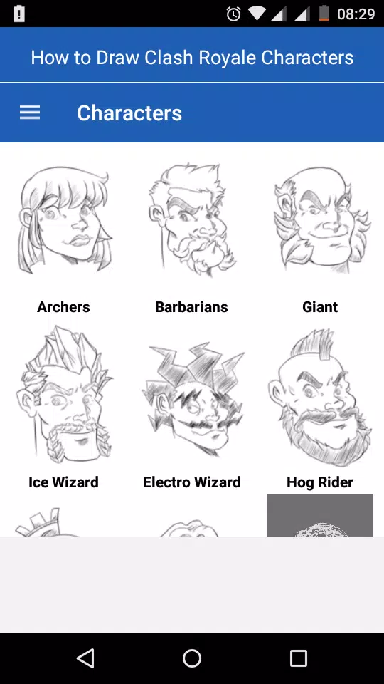 Cómo dibujar personajes de Clash Royale APK für Android herunterladen