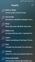 Chris Brown Lyrics Plakat