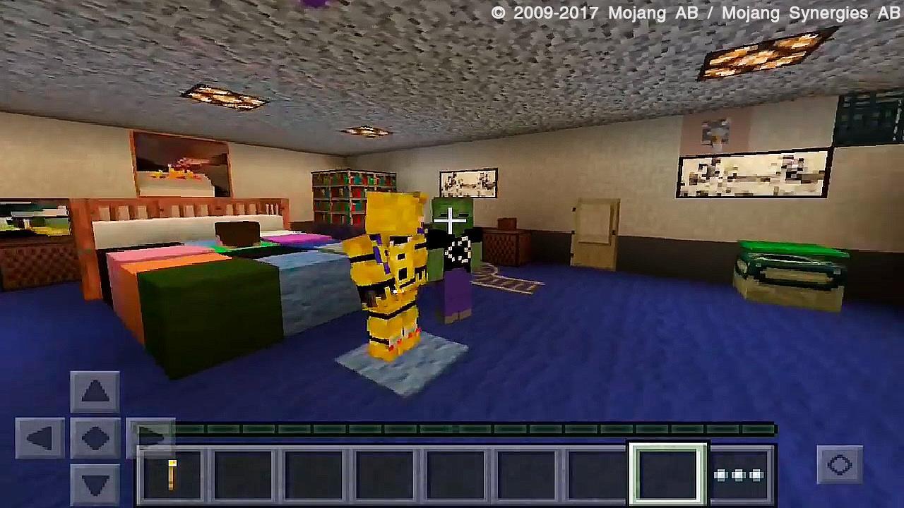 Five Nights At Freddy S 4 Mcpe Map House For Android Apk Download - five nights at freddys 4 roblox games