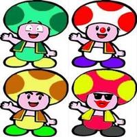 Rainbow mushroom পোস্টার