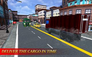 Cargo Truck simulator 2017 syot layar 1