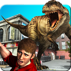 Dinosaur Attack City Hunting icône