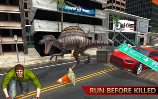 Dinosaur Attack City Hunting capture d'écran 2