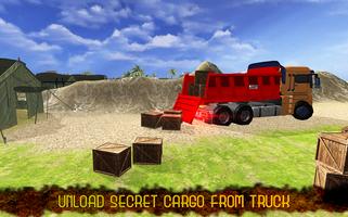 Offroad Uphill Military Cargo تصوير الشاشة 1