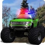 Monster Truck Police Rescue icône