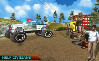 Monster Truck Police Rescue постер