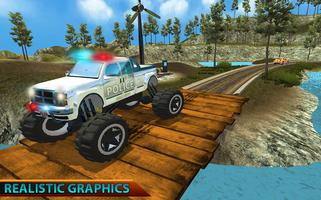 Monster Truck Police Rescue 截图 1