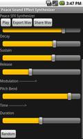 Peace Sound Effect Synthesizer capture d'écran 1