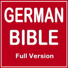 German Bible Martin Luther Bible (Full Version) icône