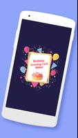 Birthday Greeting Cards Maker poster